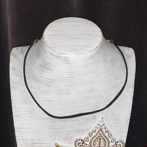 Leather Black Chocker